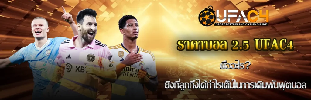 ราคาบอล 2.5 UFAC4